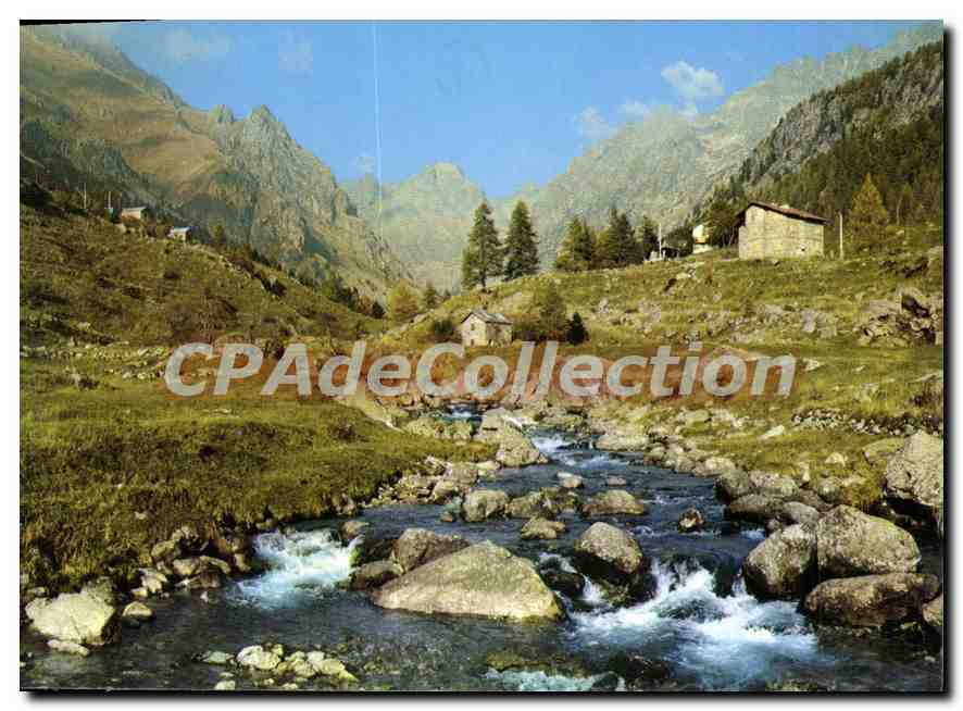 CPSM Vallee des Merveilles Alpes Maritimes Vallon de la Gordolasque 