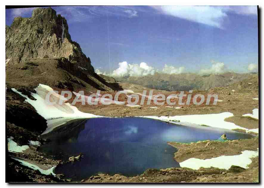 Lac des 9 Couleurs — Le Brec du Chambeyron — La Carterie Alpine