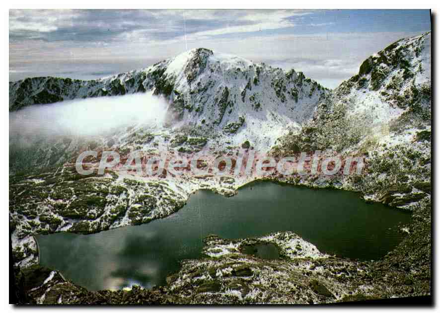 CPSM Vallee des Merveilles Alpes Maritimes Lac de la Moutte 