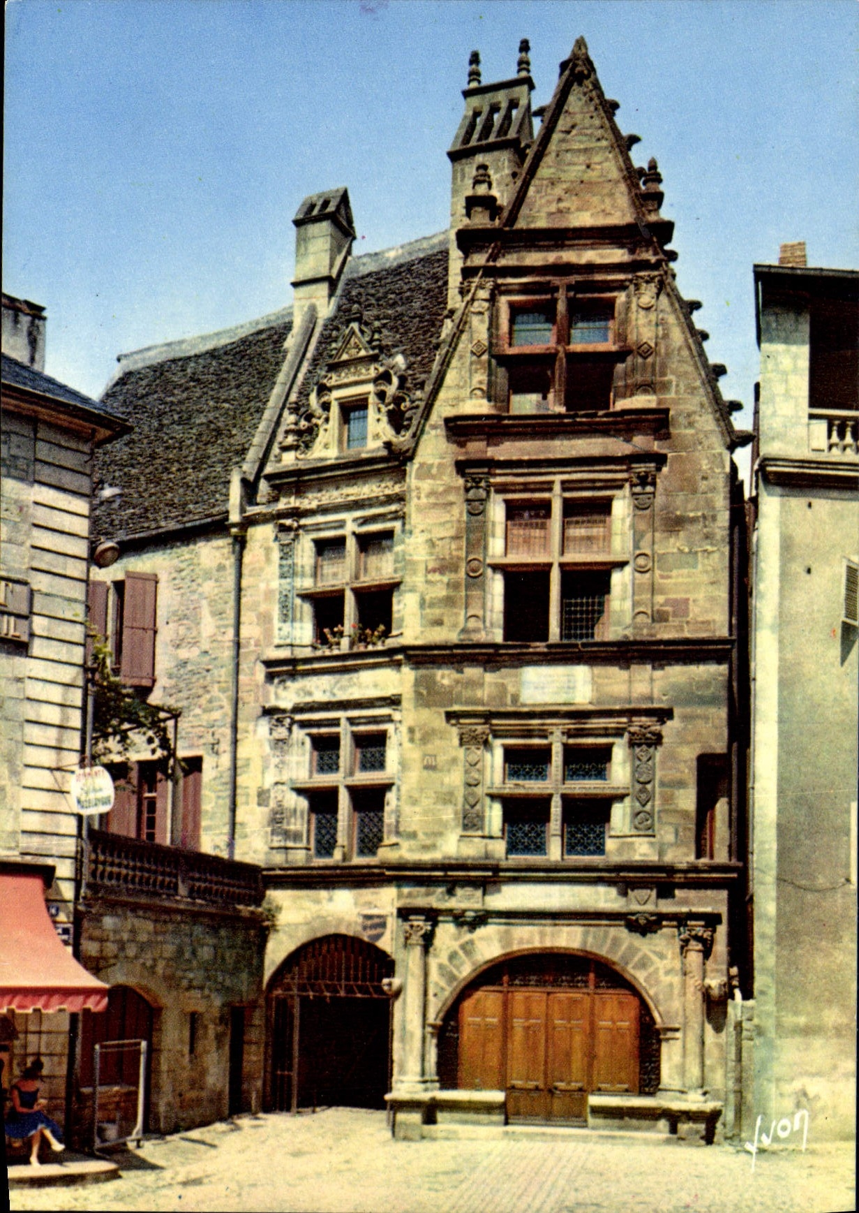 Sarlat — Geburtsort von Étienne de La Boétie — 16. Jahrhundert — Éditions d'Art Yvong, n°10/2654