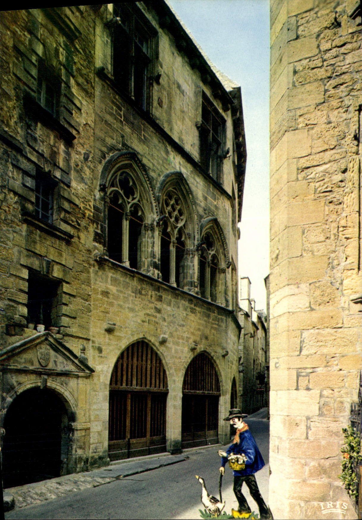 Sarlat (Dordogne) — Hôtel Plamon (14. Jahrhundert), genannt "Maison des Consuls" — Editions Modernes "Théolac", Limoges