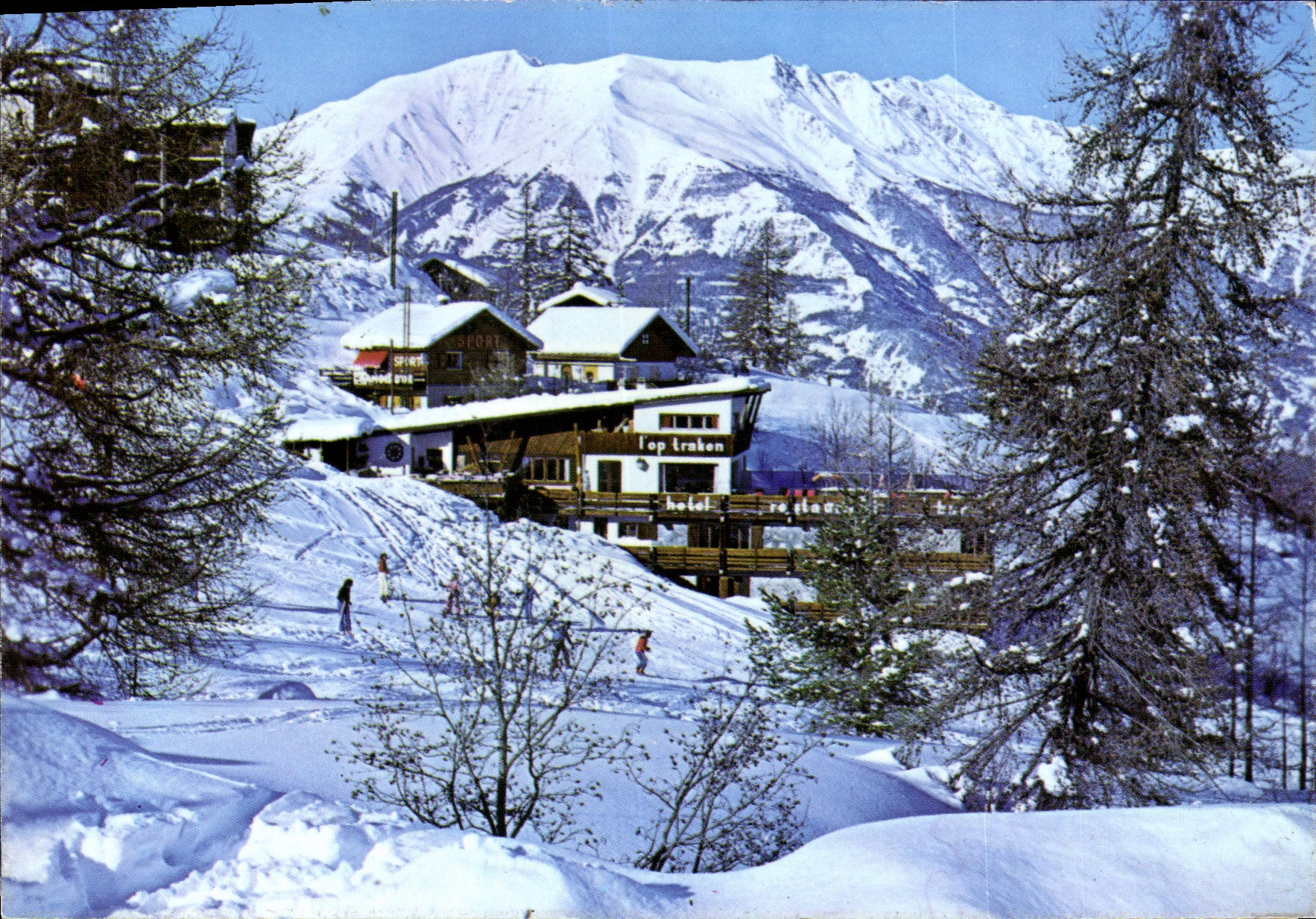 L'Op Traken — Hôtel-Chalet à Super-Sauze — reproduction interdite