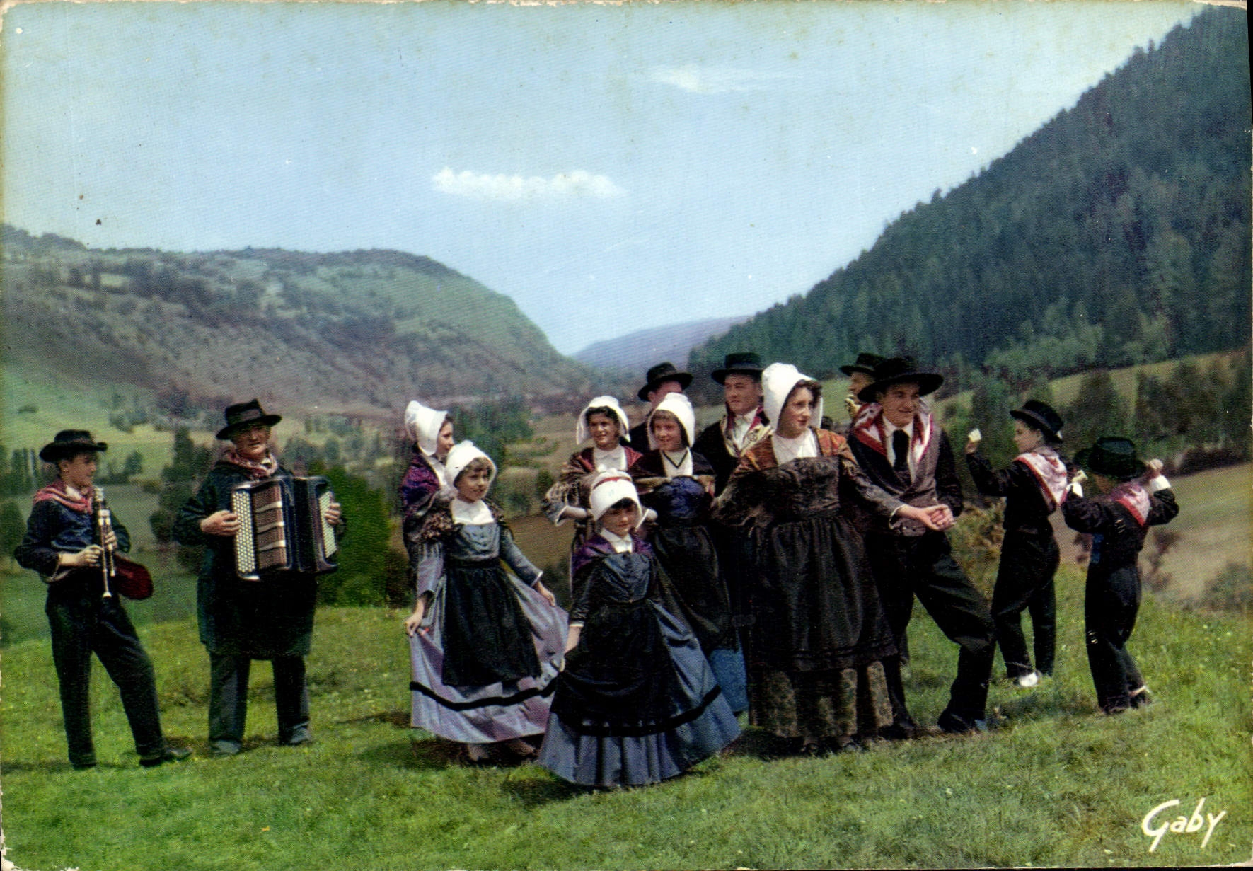 Folklore en Auvergne — Groupe folklorique de Murat — Gaby