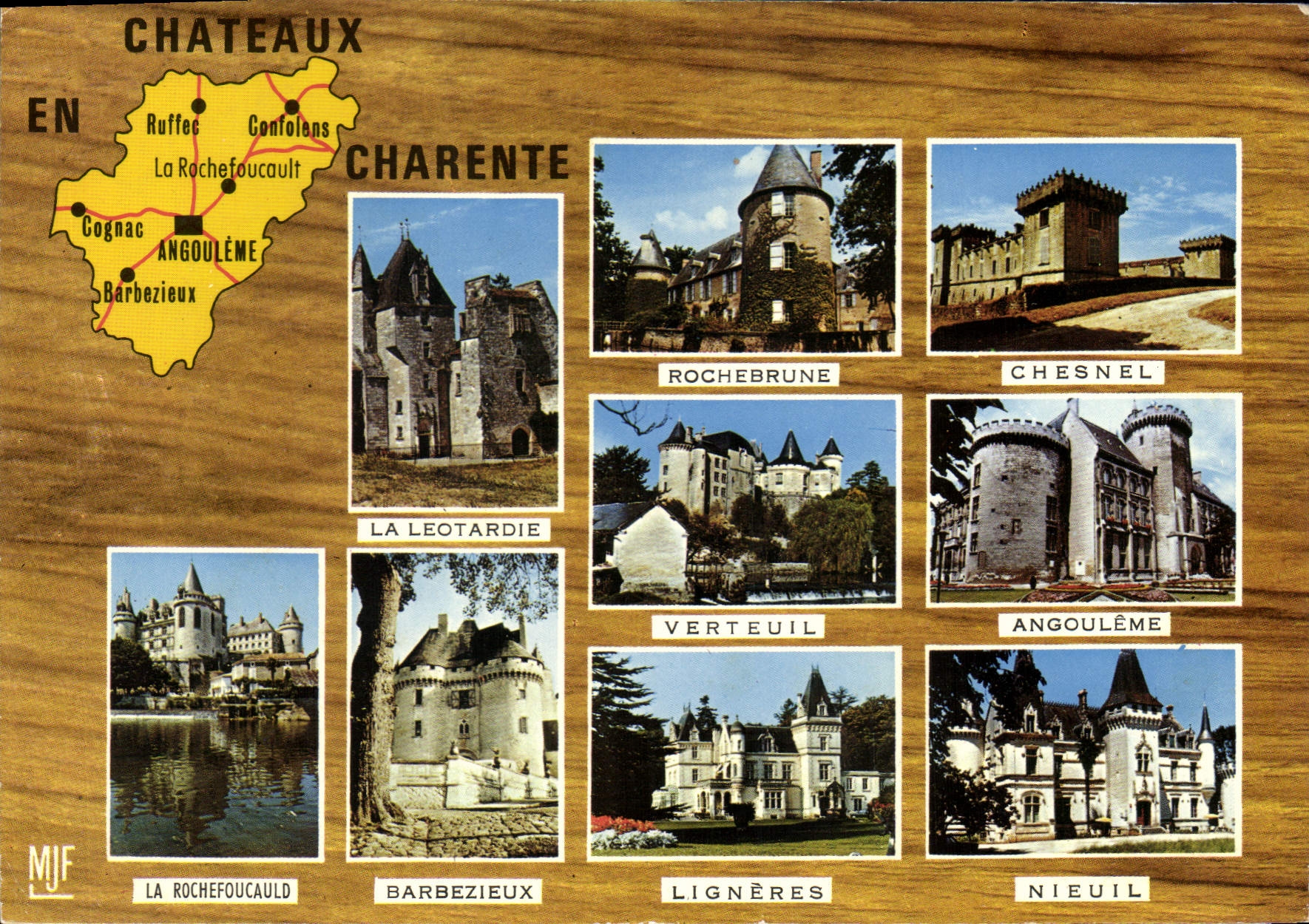 Châteaux en Charente — M.J.F. — n°16 C 10 (71)