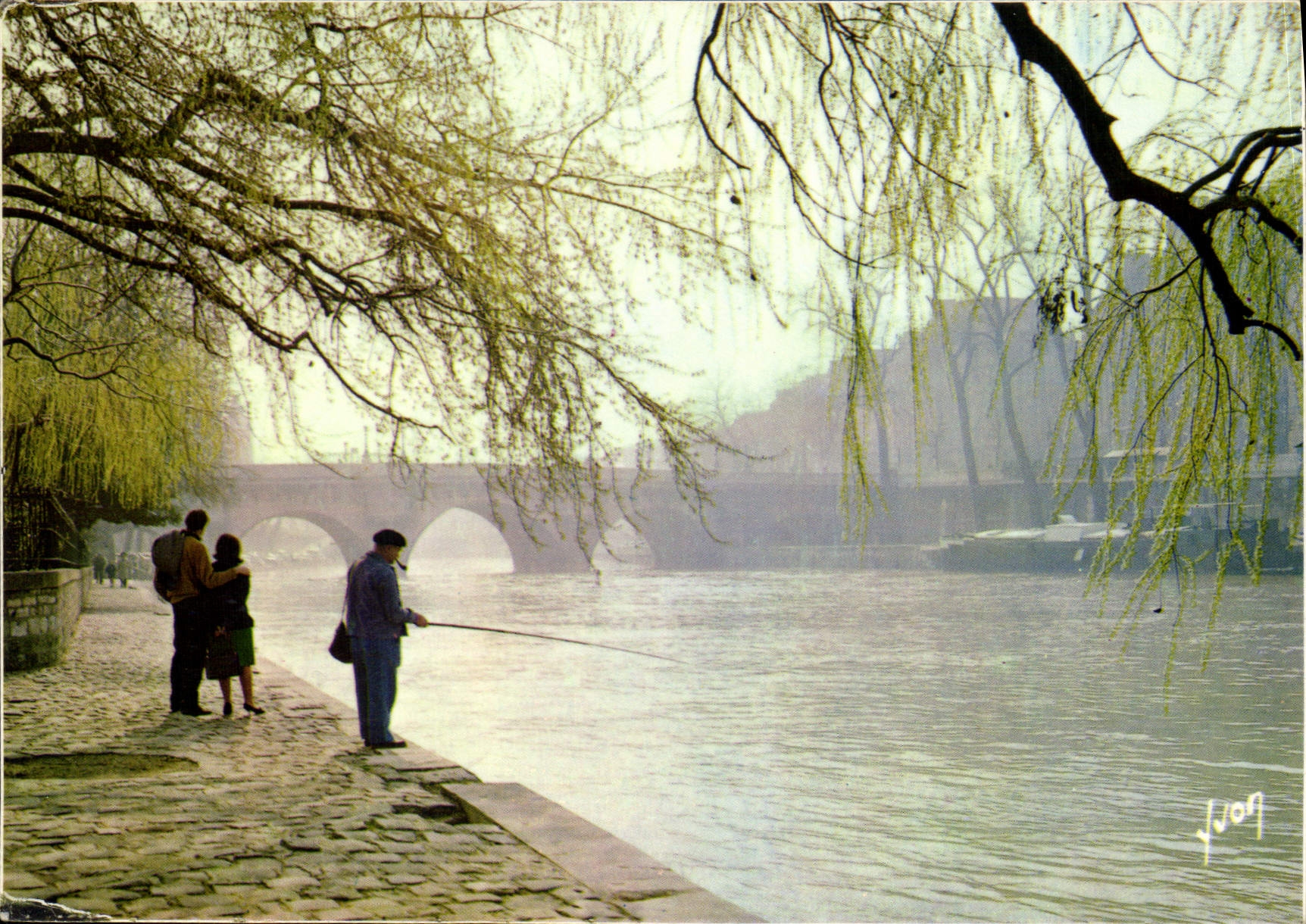 La Seine au Pont-Neuf — Paris — Édition Yvon