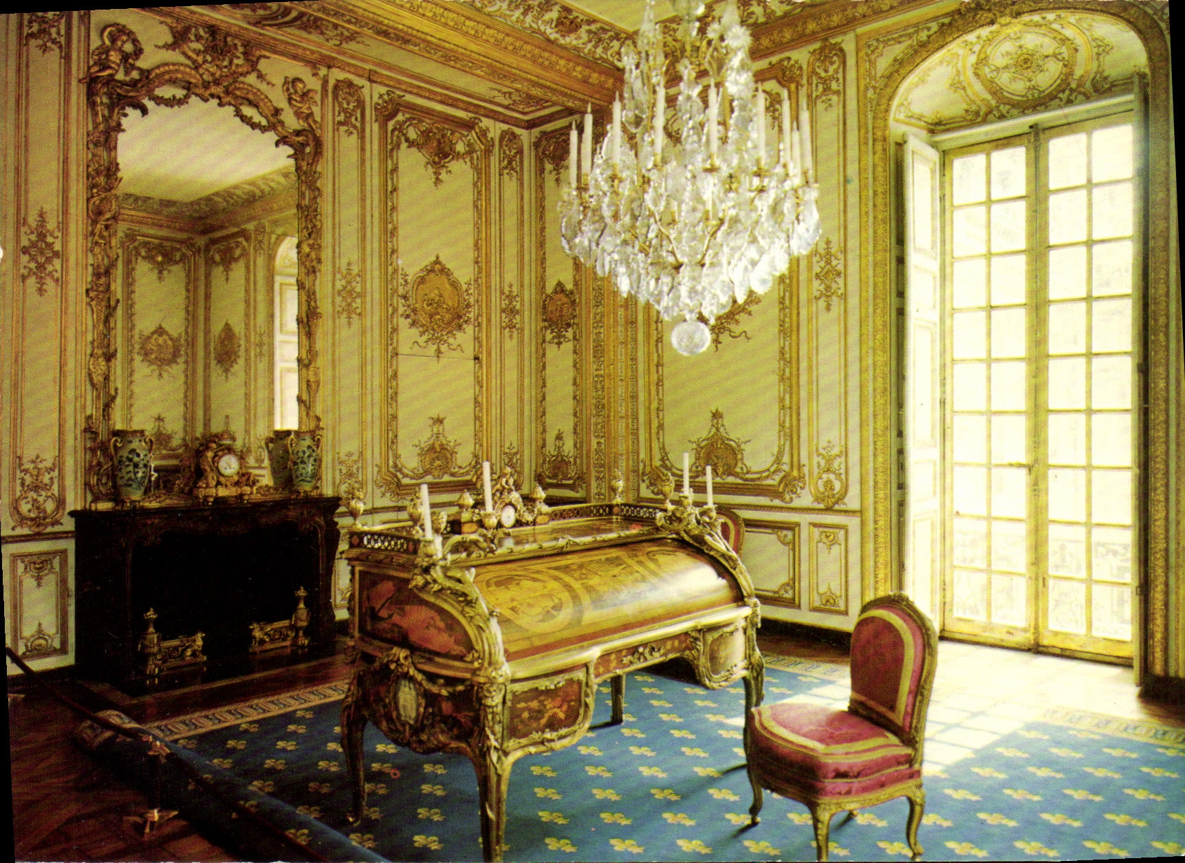 Château de Versailles — Cabinet de travail — Éditions AZET COLOR, n° V 500