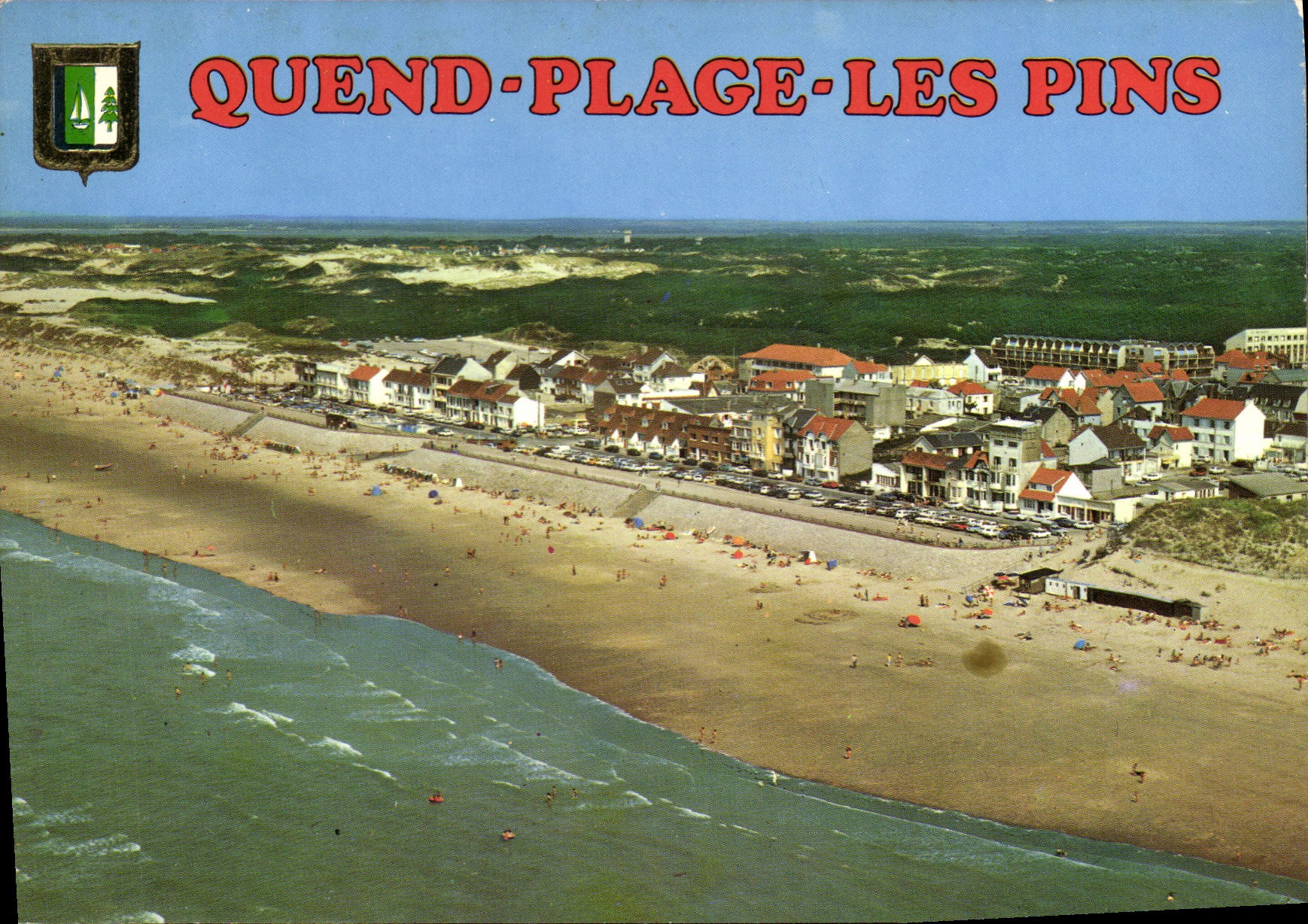 CPSM Quend plage les pins France Vue generale 