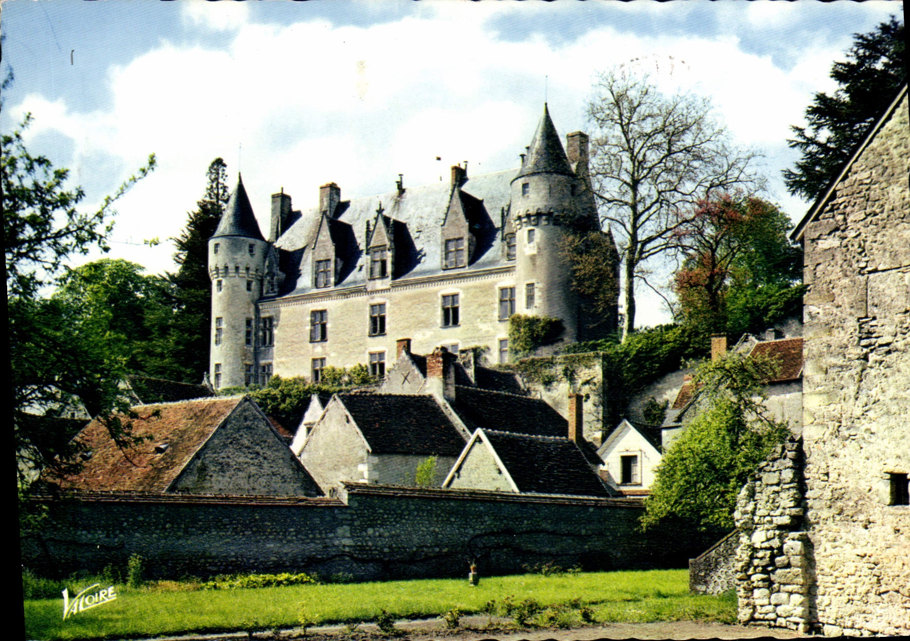 CPSM Les Merveilles du Val de Loire Montresor Indre et Loire Le Chateau 