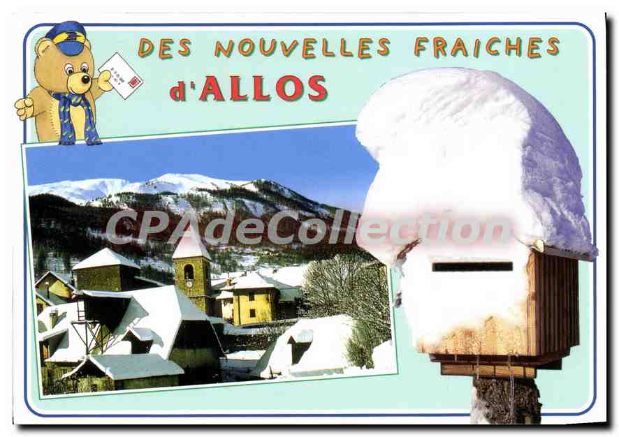Allos — Des nouvelles fraiches d'Allos — Éditions Gellarp