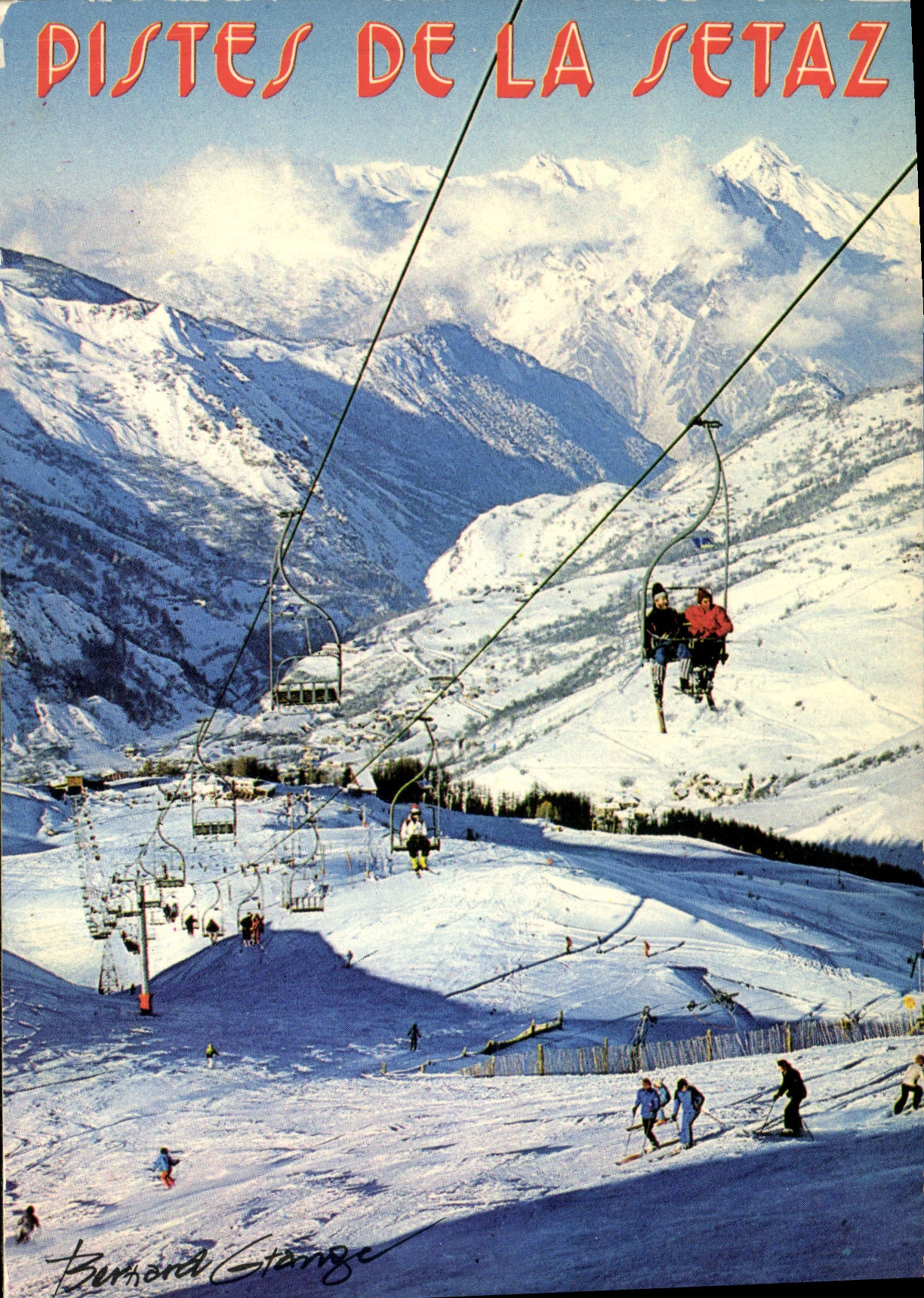 Pistes de La Setaz — Bernhard Grange — Éditions EXPO Photo Valloire