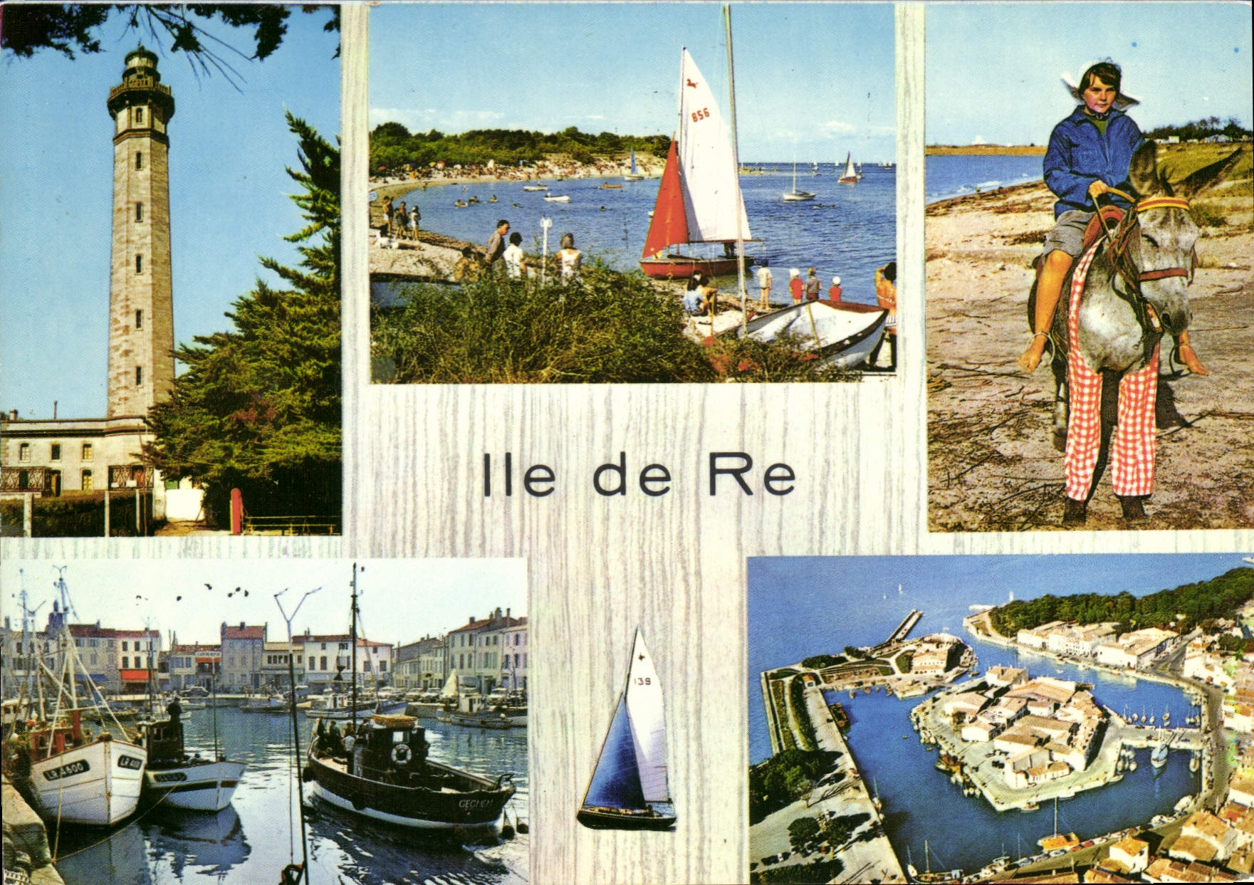 CPSM Ile de re Le Phare des Baleines Trousse 