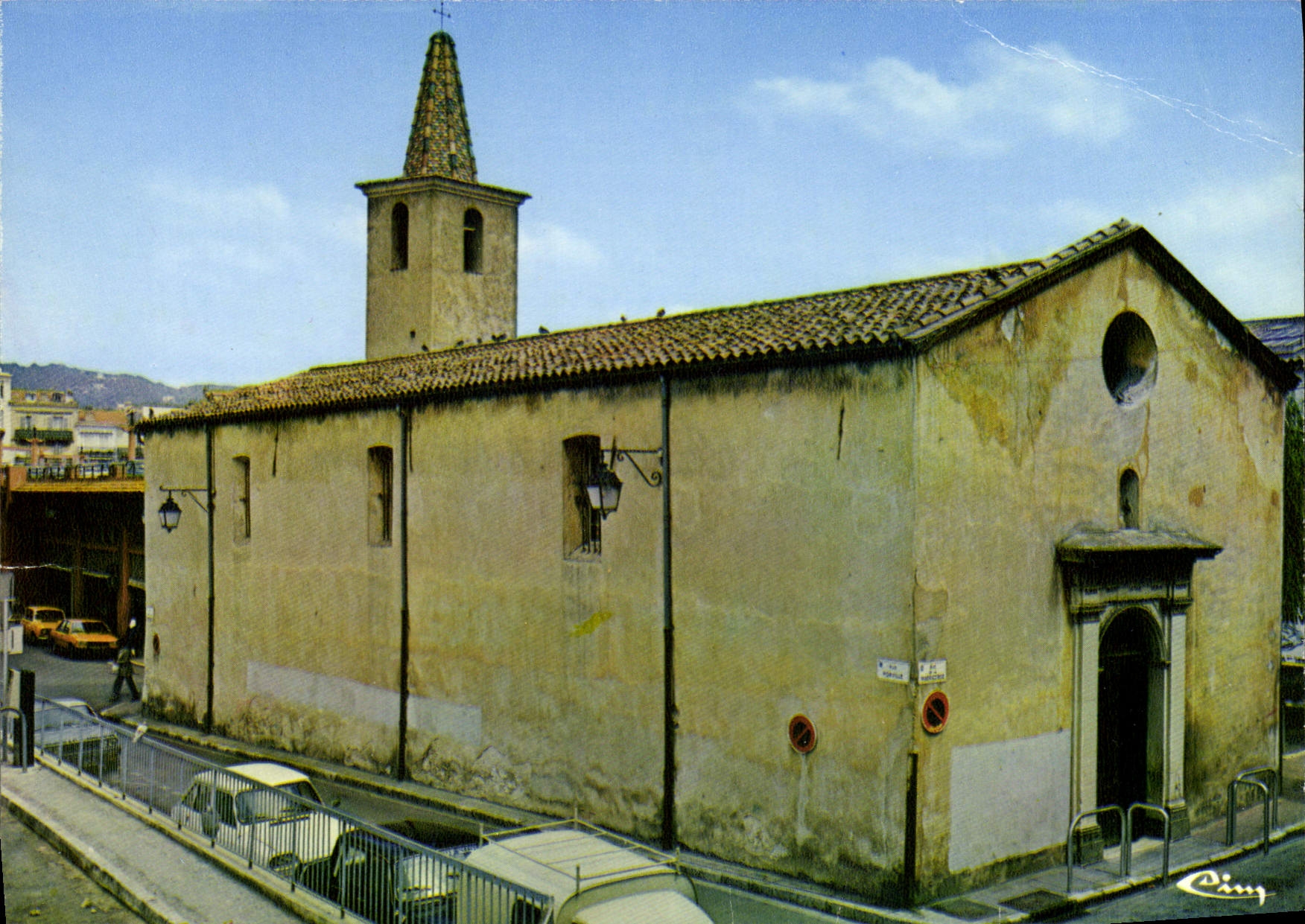 Cannes (Alpes-Maritimes) — Chapelle des Pénitents Noirs, Notre-Dame de la Miséricorde (XVIe s.) — Imprimeur Combier