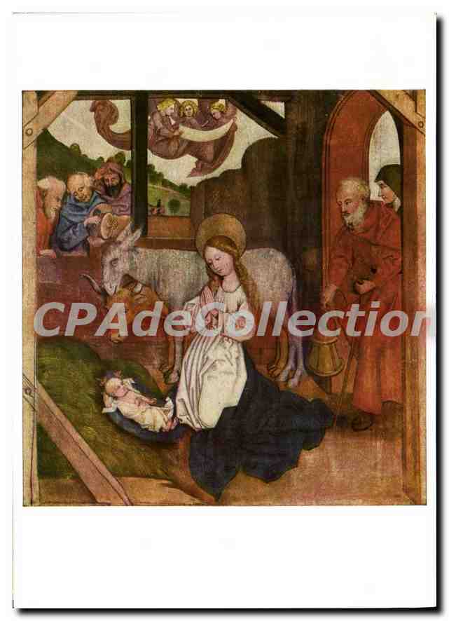 Nativité — Martin Schongauer (1445-1491) — Panneau du Retable des Dominicains de Colmar