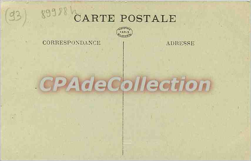 Abbaye de St DENIS — Crypte Louis XVI — par Gaule et Petitot (1793) — Verso