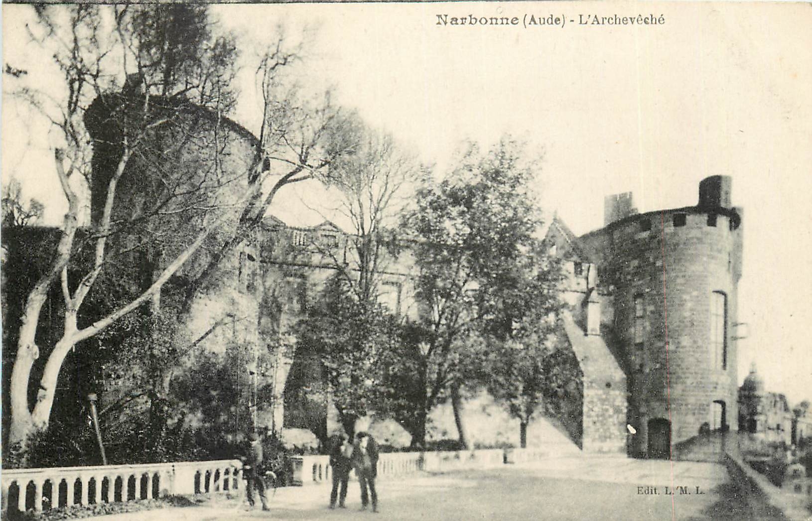Narbonne (Aude) - L'Archevêché — Édit. L.M.L. - Anverso