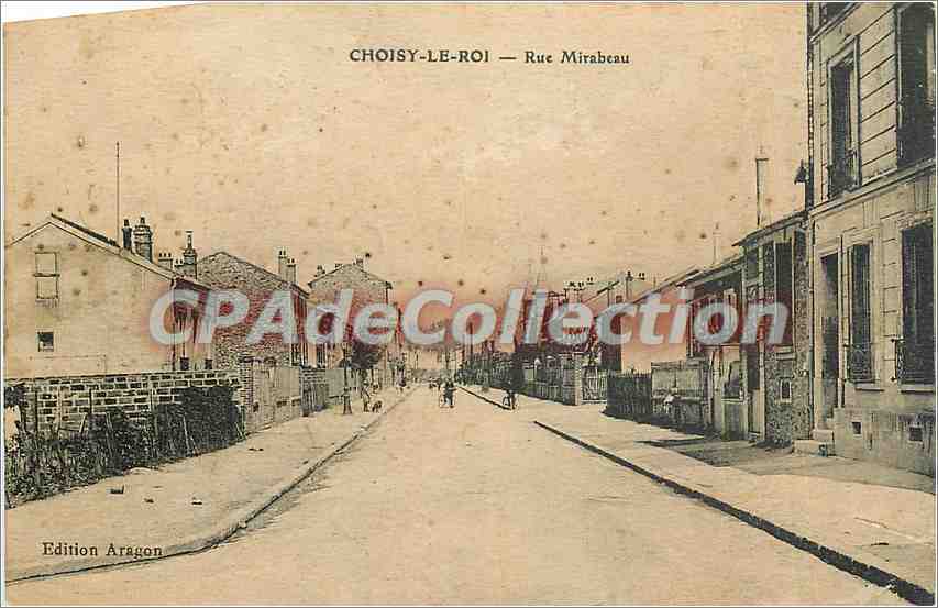 Choisy-le-Roi — Rue Mirabeau — Édition Aragon