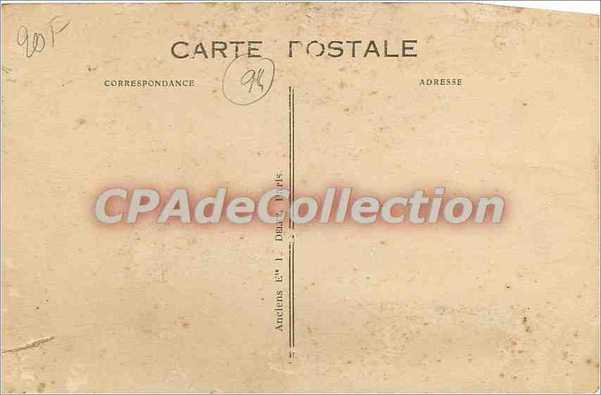 Choisy-le-Roi — Rue Mirabeau — Édition Aragon — Achterkant