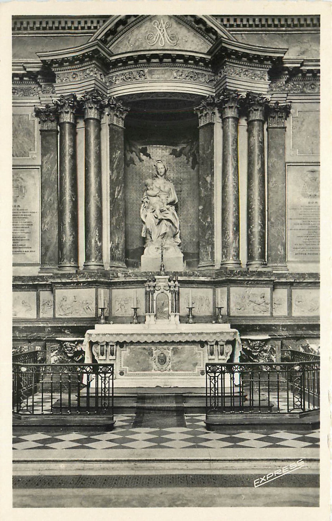 Église des Carmes - Paris 6e — La Vierge du Bénin — J. LE MAIGNY, Éditeur (Var)