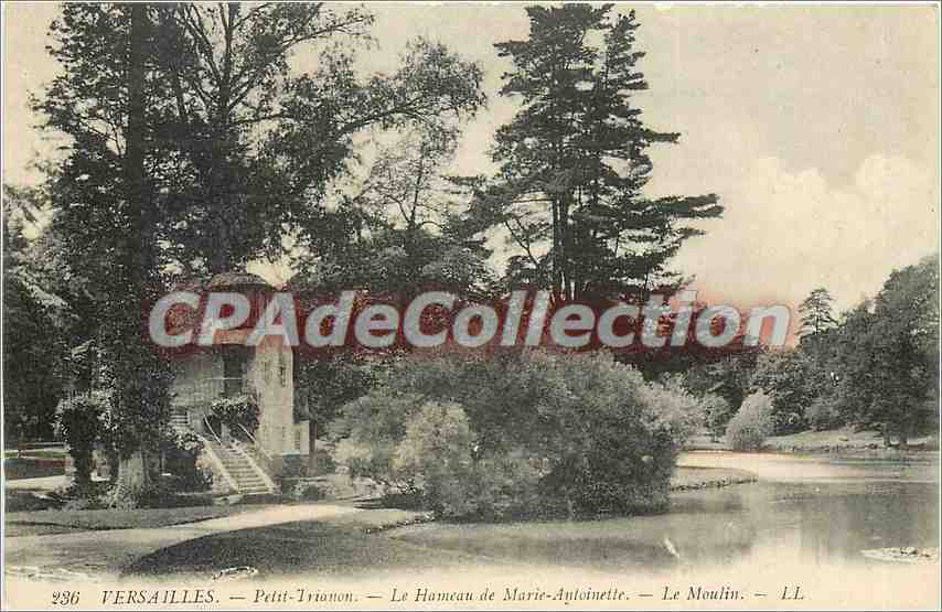 CPA Versailles Petit Trianon le Hameau de Marie Antoinette le Moulin