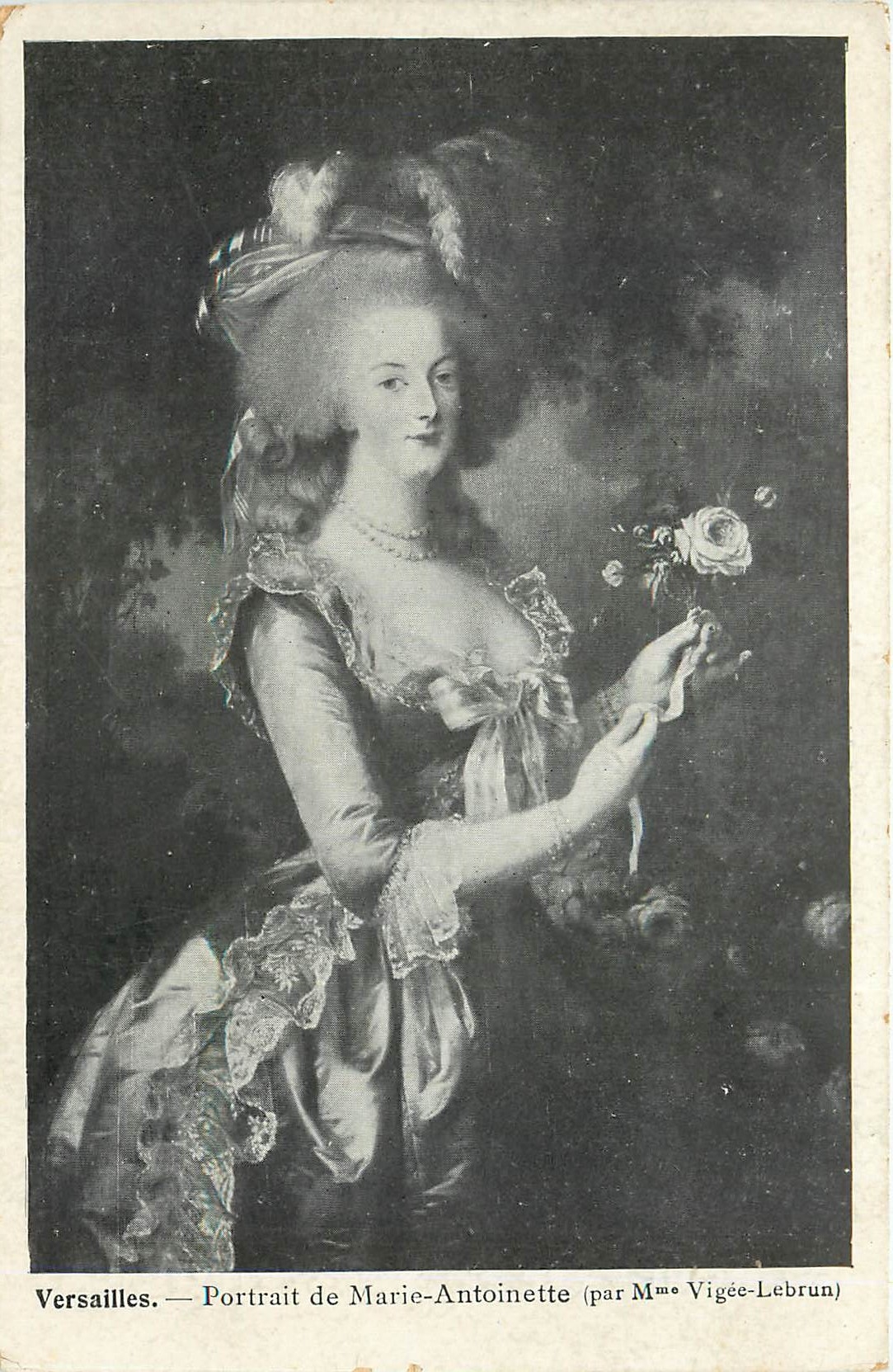 Versailles — Portrait de Marie-Antoinette (par Mme Vigée-Lebrun)