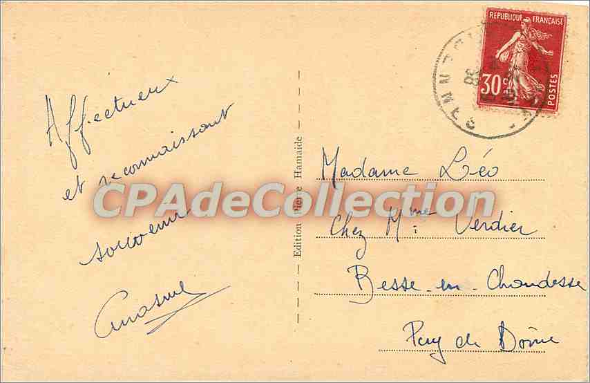 HAYBES-sur-MEUSE (Ardennes) — Le Pont sur la Meuse — La Vallée de la Meuse Illustrée — Verso