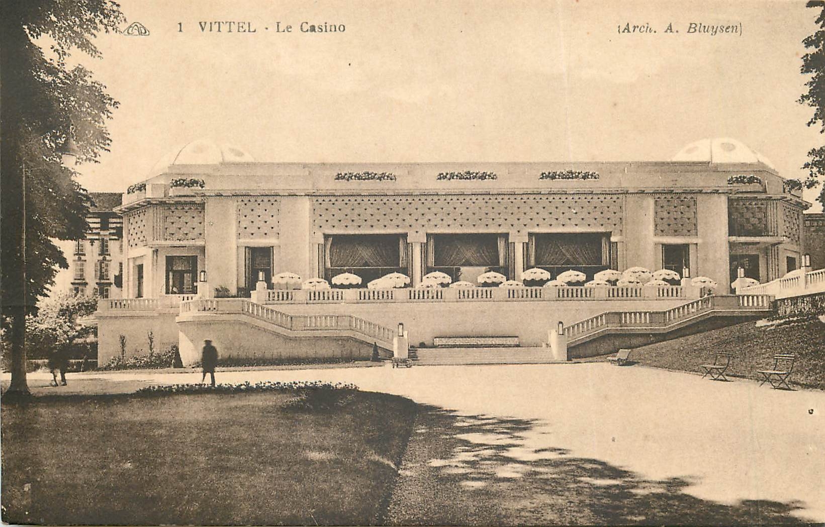CPA Vittel Le Casino