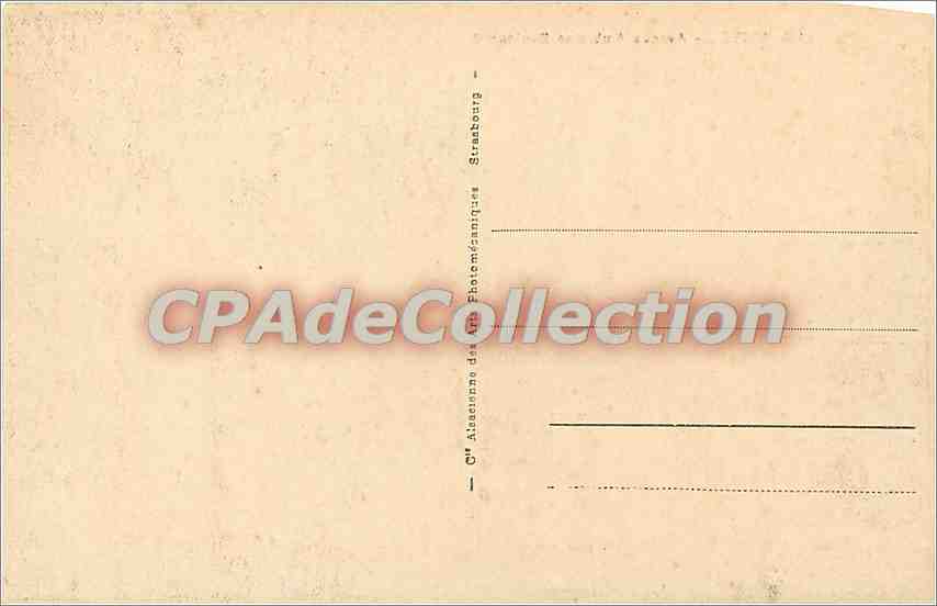 CPA Vittel Avenue Ambroise Bouloumie — Verso