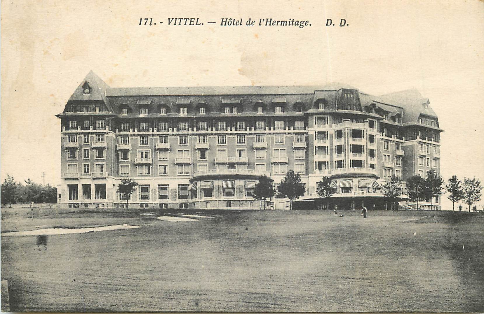 CPA Vittel Hotel de l'Hermitage