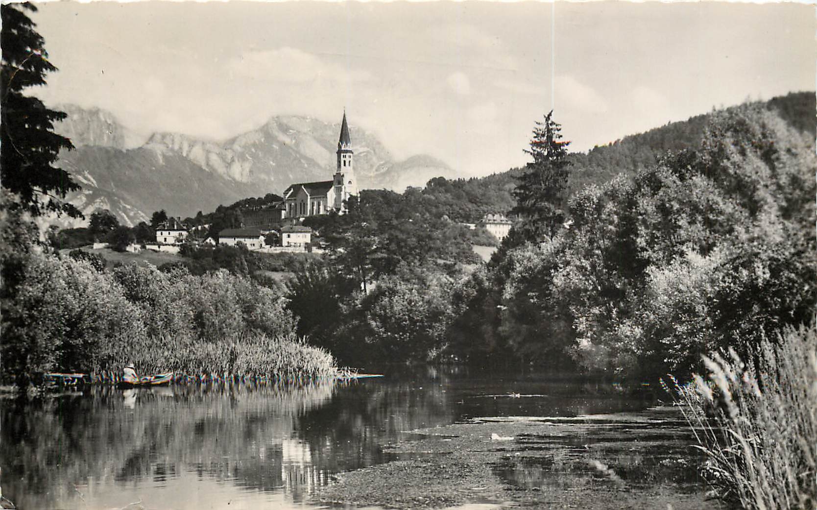 Anneyec - Vue du Canal du Thiou et de la chapelle - Édition Anneyec