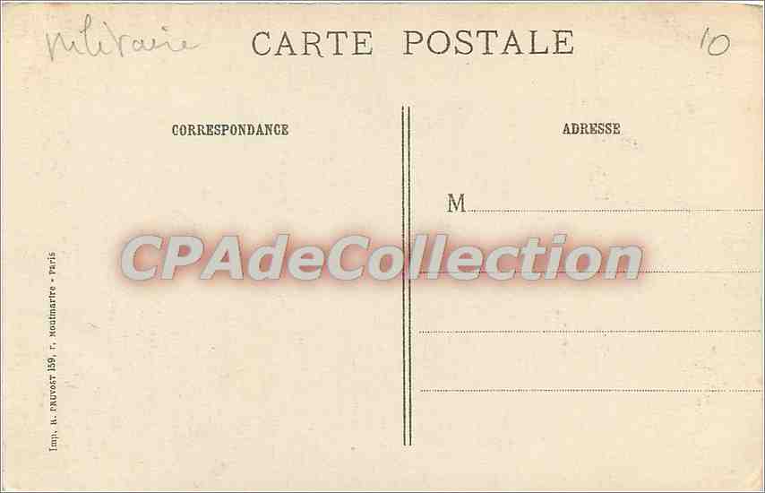 CPA La Guerre 1914 15 Mortier allemand — Rückseite