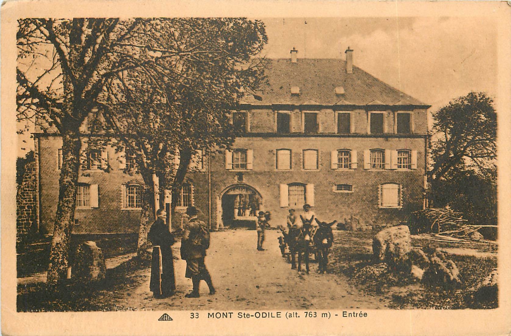 CPA Mont St Odile (alt 763 m) Entree