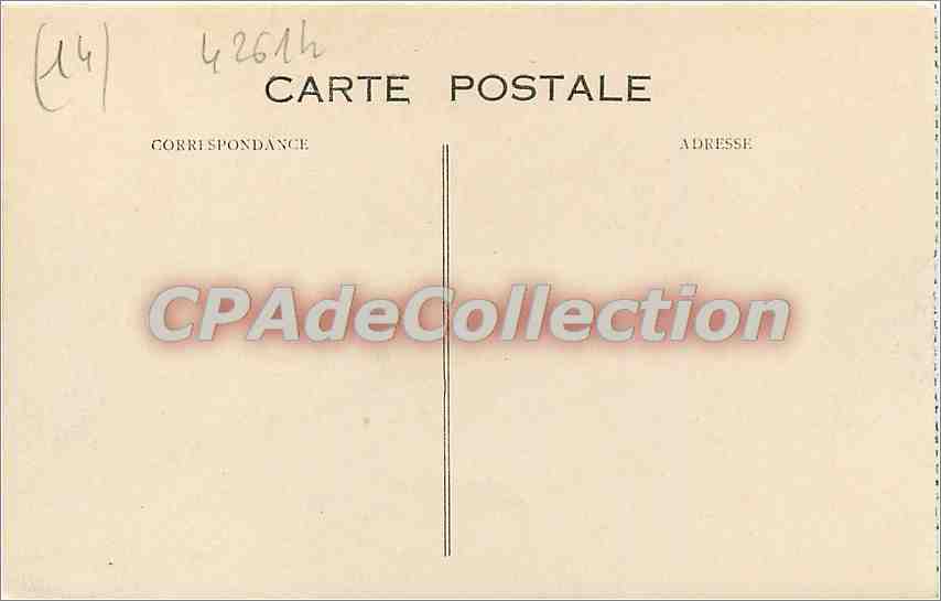 CPA Deauville le Casino — Rückseite