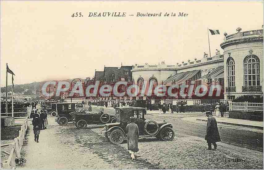 CPA Deauville Boulevard de la Mer