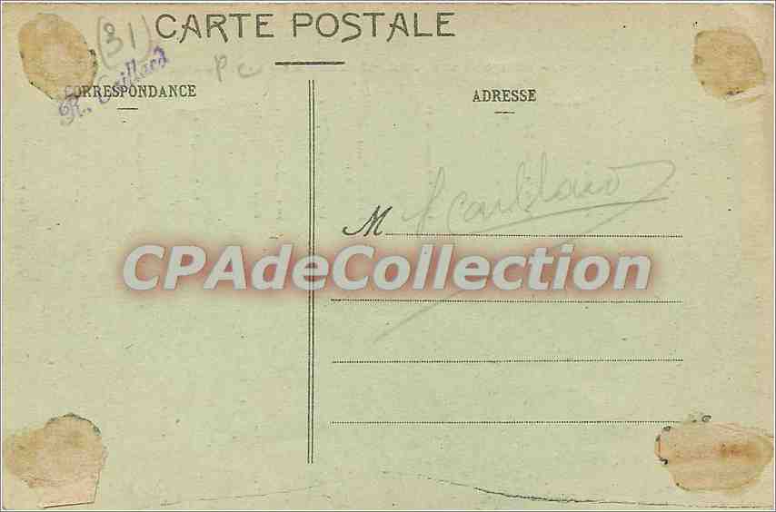 Luchon - Plateau de Superbagnères (1800 m) - La Table d'Orientaion — Phototype Labouche Pierre, Toulouse, 1ère série — Verso