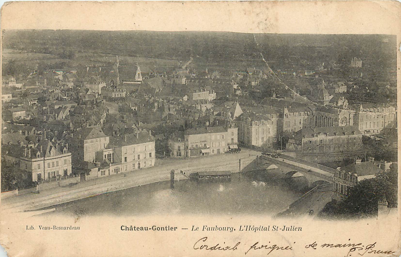 CPA Chateau Gontier le Faubourg l'Hopital St Julien