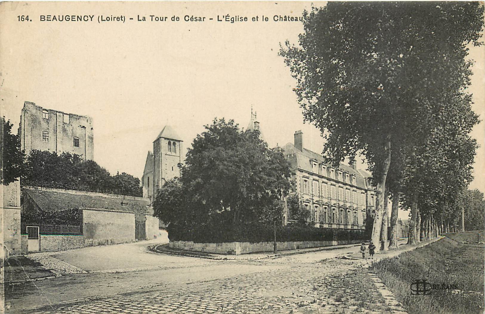 Beaugency (Loiret) - La Tour de César - L'Église et le Château