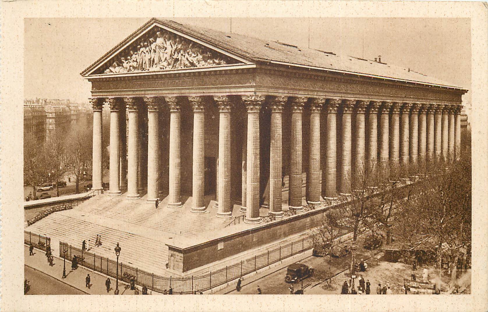 La Madeleine — temple grec-romain — Les Petits Tableaux de Paris, n°84