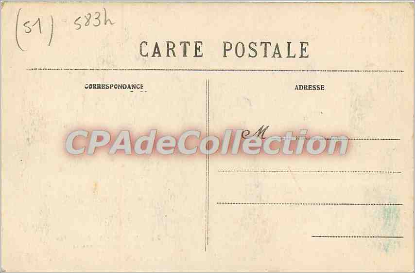 Le Château de Montimort — La Salle des Gardes — La Champagne Illustrée, Éditeur Épernay, n° 312 — Reverso