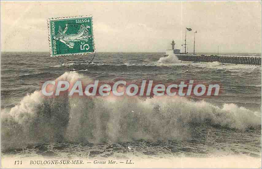 Boulogne-sur-Mer — Grosse Mer — LL. — Édition LL, n° 174