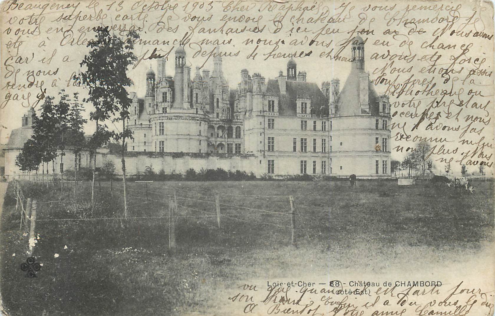 CPA Loir et Cher Chateau de Chambord