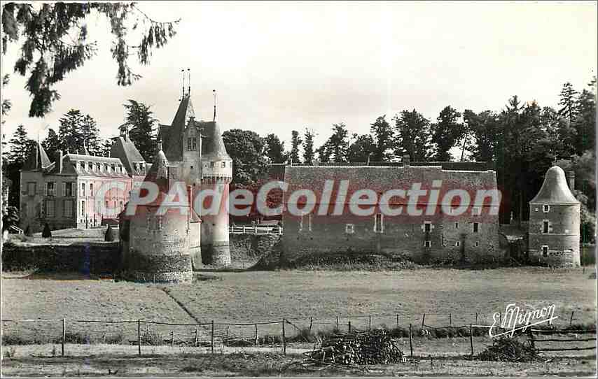 Château de Fraze (E.-ct-L.) — vue du château avec tours et parc — E. Migrion
