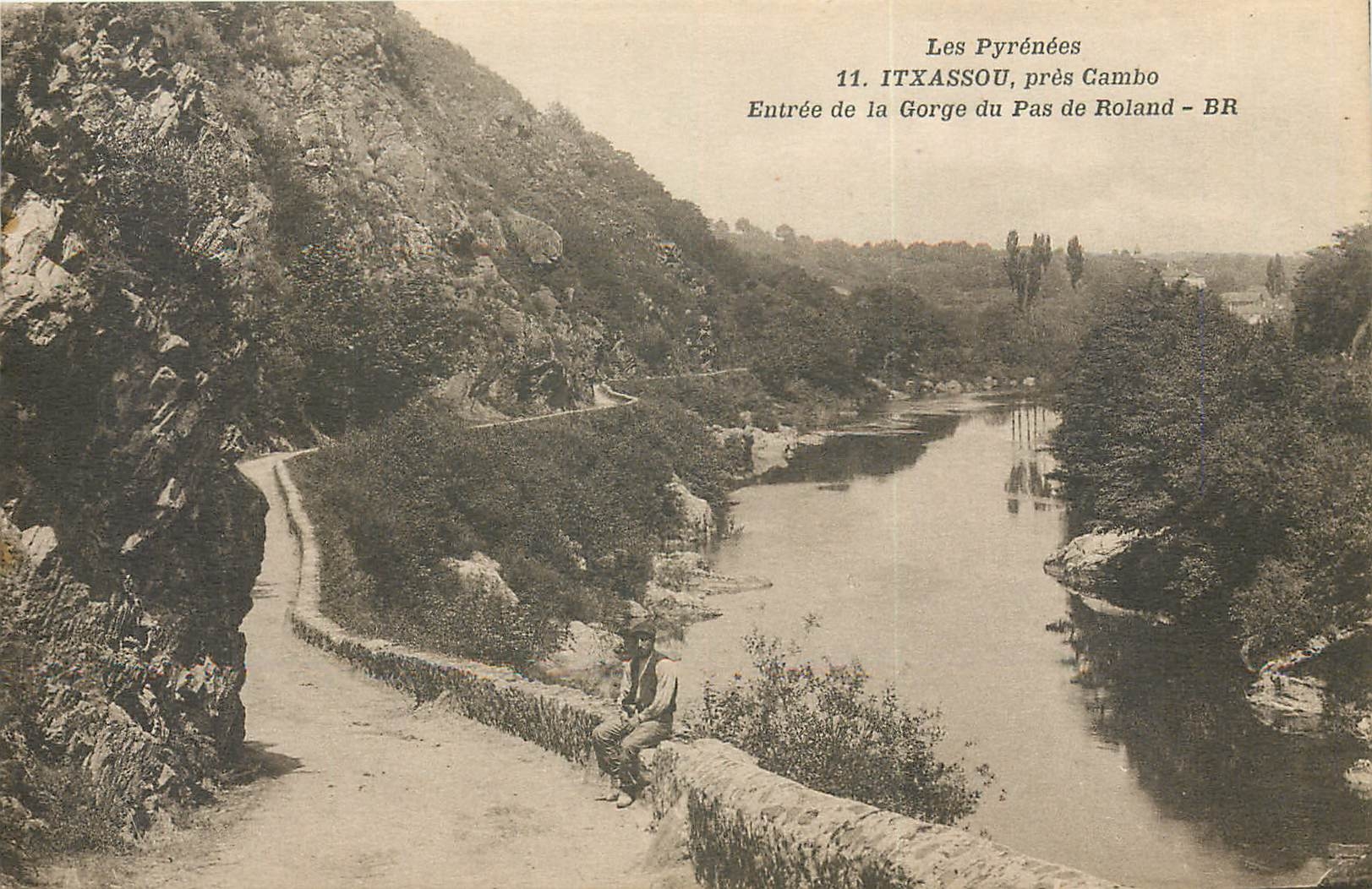 Entrée de la Gorge du Pas de Roland — Itxassou, près Cambo — BR