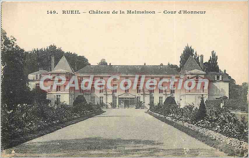 RUEIL — Château de la Malmaison — Cour d'Honneur — éditeur : P. Lévy, Rueil