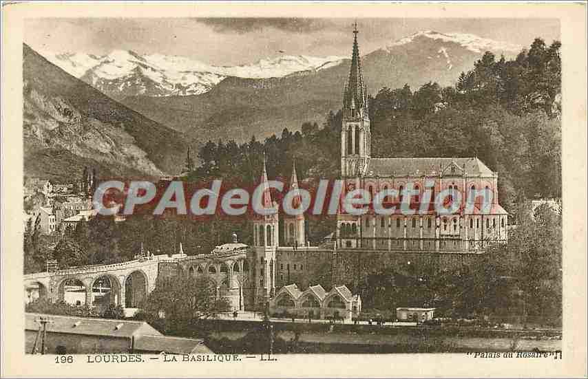 Lourdes — La Basilique — LL. — Éditeur : Lévy Fils et Cie, Paris