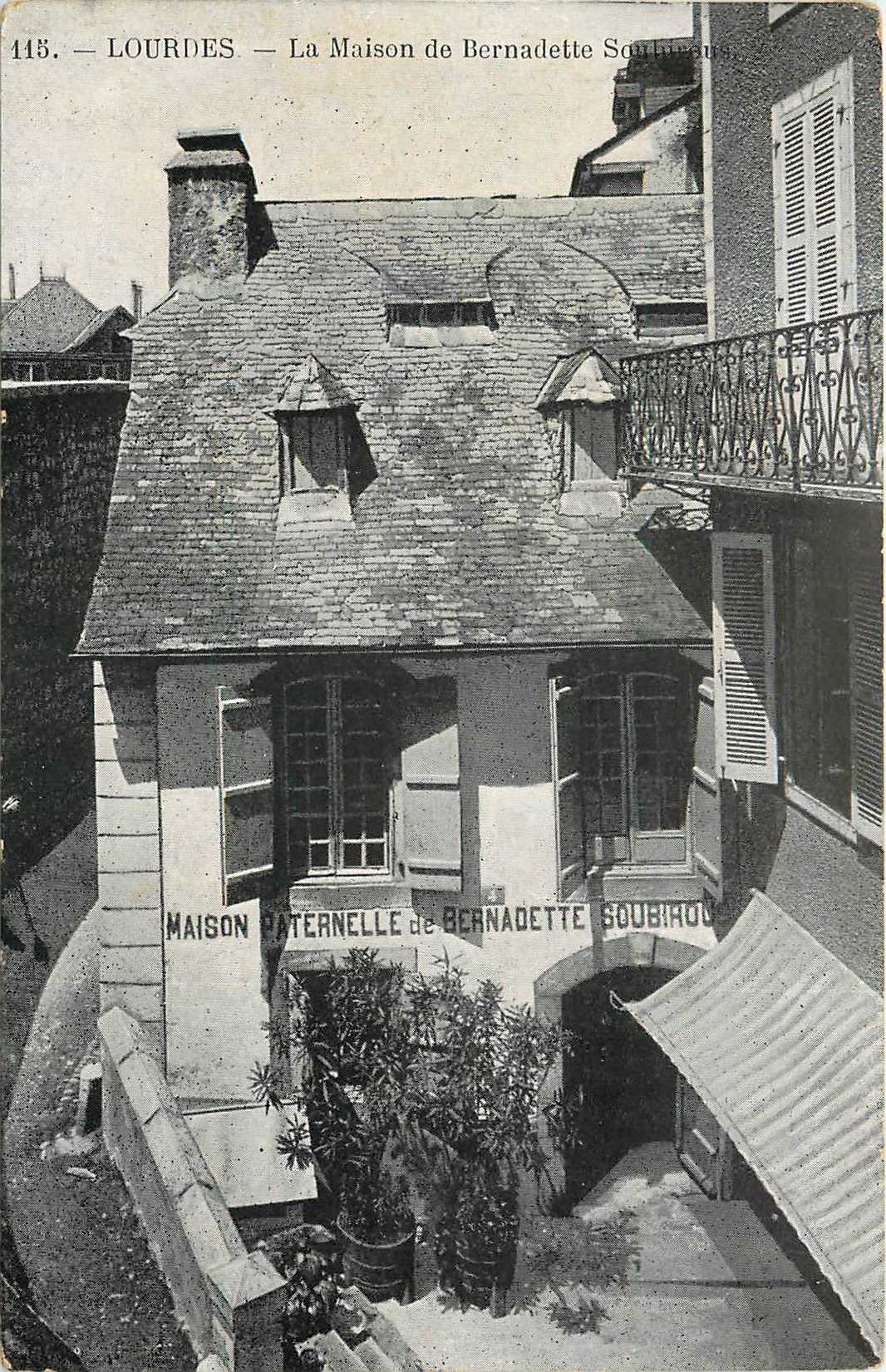 Lourdes — La Maison Paternelle de Bernadette Soubirous — Éditeur : CPAPhile