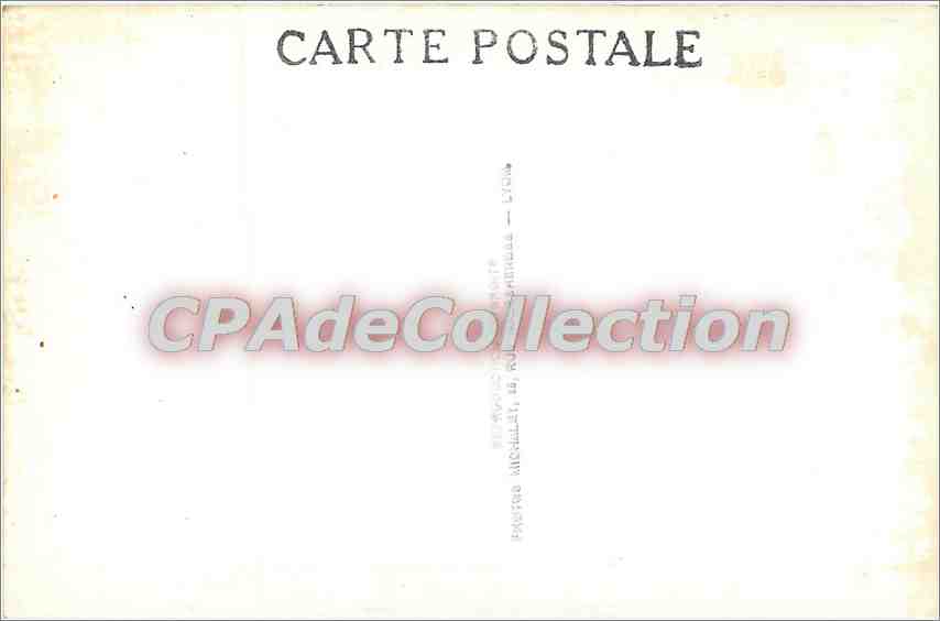 CPA Paray le Monial (Saone et Loire) la Basilique — Rückseite