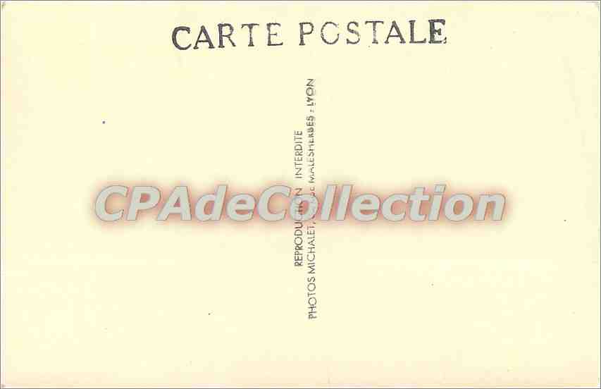 CPA Paray le Monial La Basilique — Rückseite