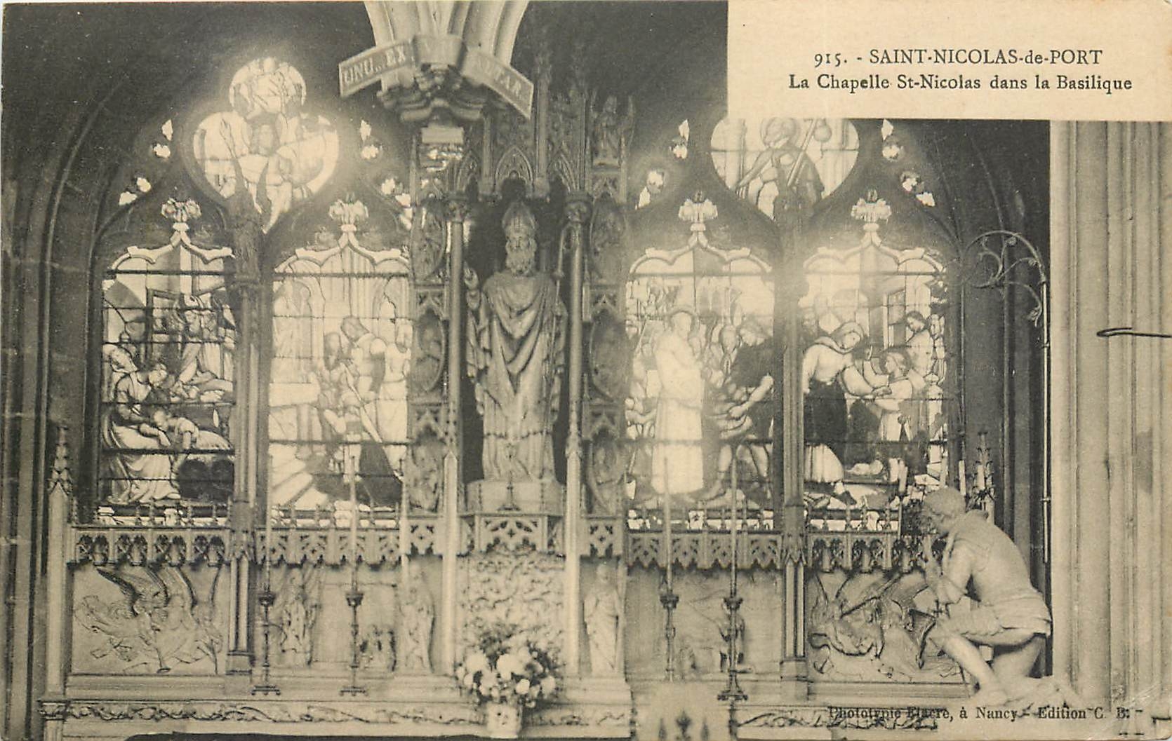 Saint-Nicolas-de-Port — La Capilla de San Nicolás en la Basílica — Edición C. B.