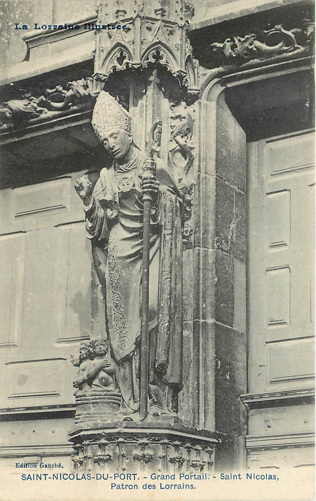 Saint-Nicolas-du-Portail — Grand Portail — San Nicolás, Patrón de los Lorena — Edición Gauché