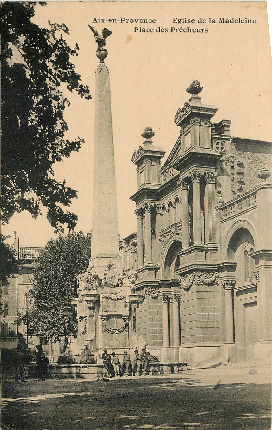 Aix-en-Provence — Église de la Madeleine, Place des Prêcheurs